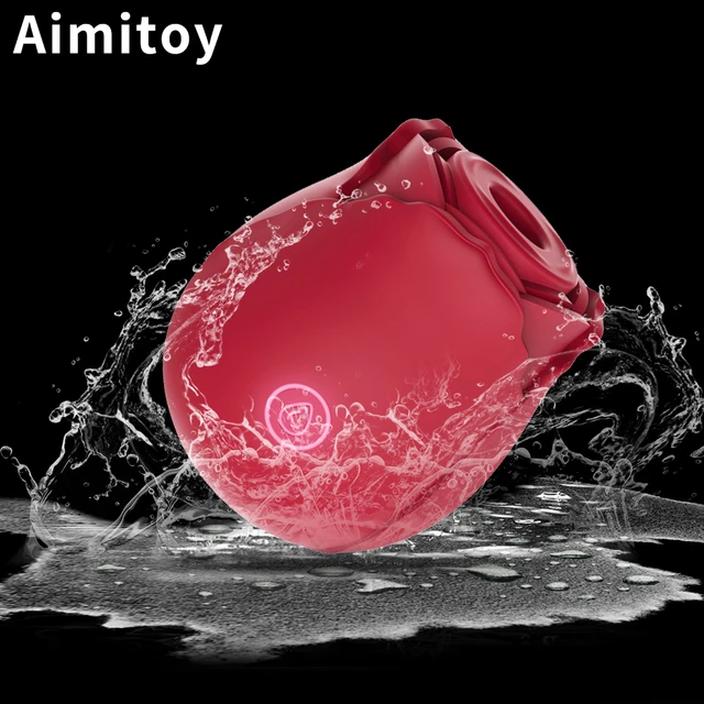 Rose Bloom Personal Massager — เครื่องนวดผ่อนคลาย Medical silicone IPX7